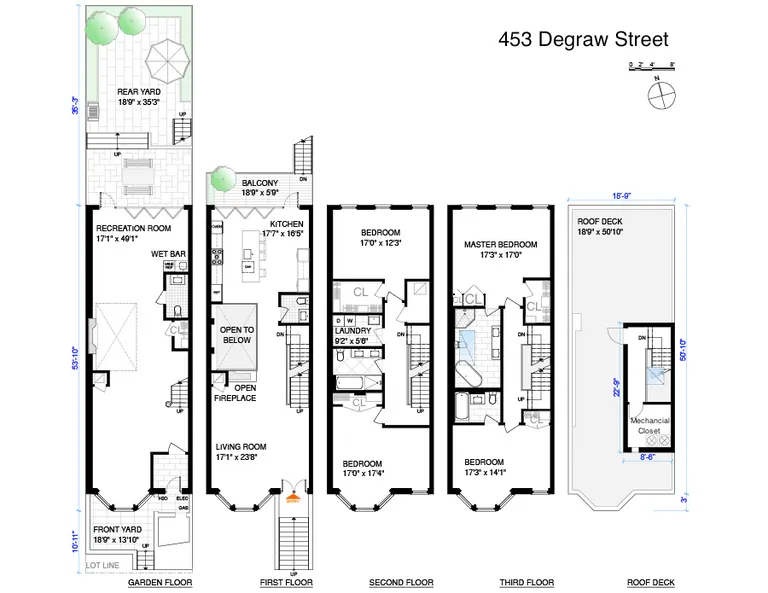 453 Degraw Street | floorplan | View 17