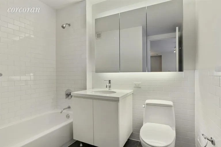 New York City Real Estate | View 189 Schermerhorn Street, 18G | Bathroom | View 4