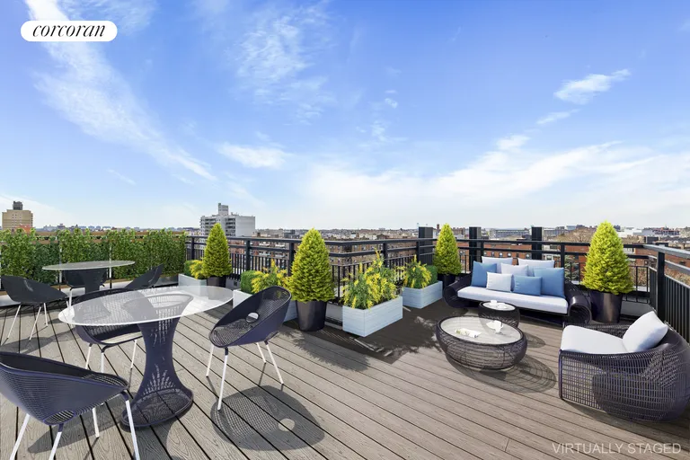 New York City Real Estate | View 309 Ocean Parkway, 6R | Shared Rooftop | View 6