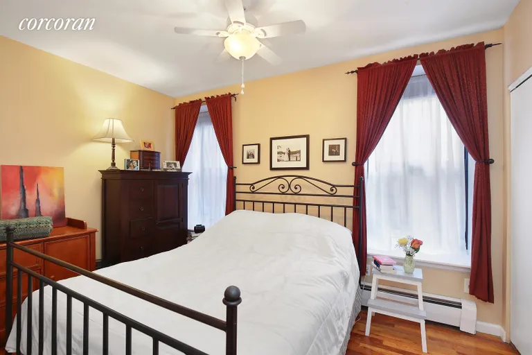 New York City Real Estate | View 66-72 Saint Nicholas Avenue, 1G | Master Bedroom with Double windows | View 4