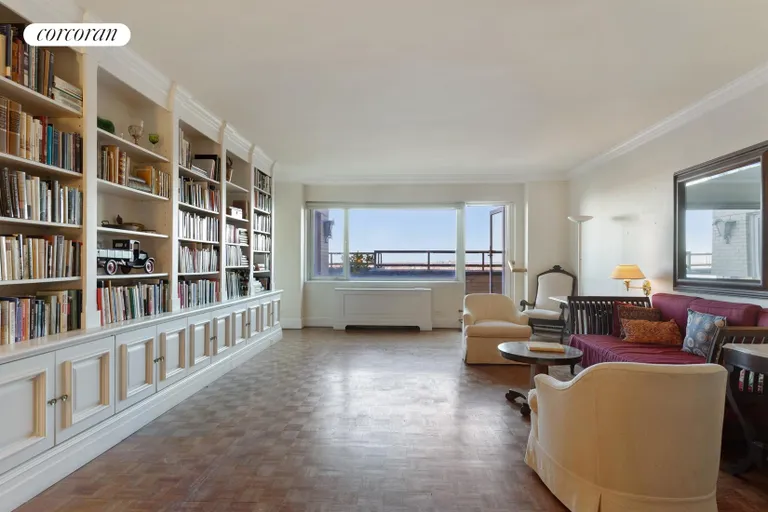 New York City Real Estate | View 180 East End Avenue, PHG | Living Room | View 7