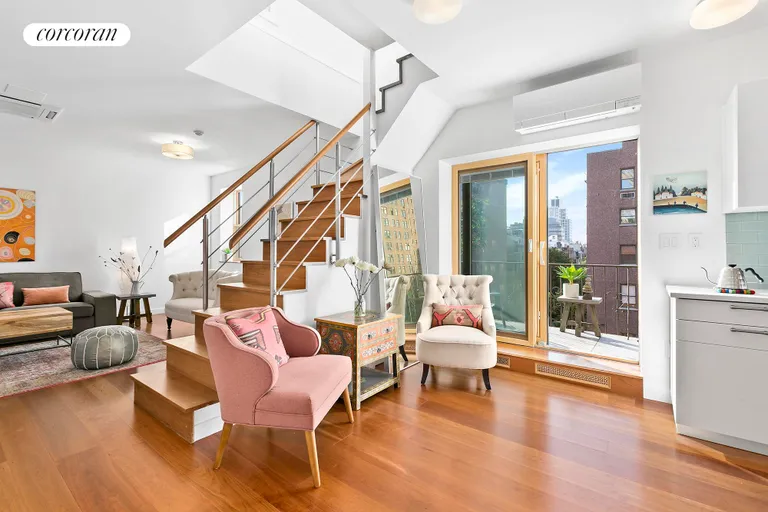 New York City Real Estate | View 368 West 23rd Street, 5R | 1 Bed, 2 Baths | View 1