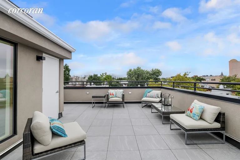 New York City Real Estate | View 168 Monroe Street | Roof Deck | View 8