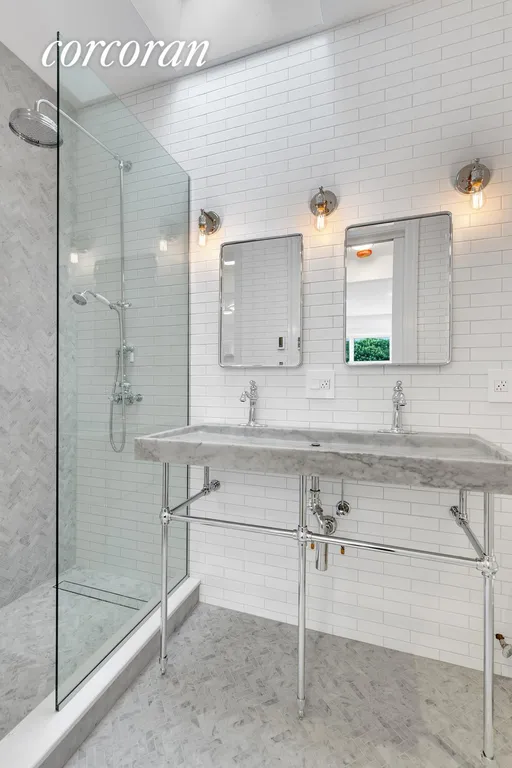 New York City Real Estate | View 226A Vernon Avenue | Master Bathroom | View 9