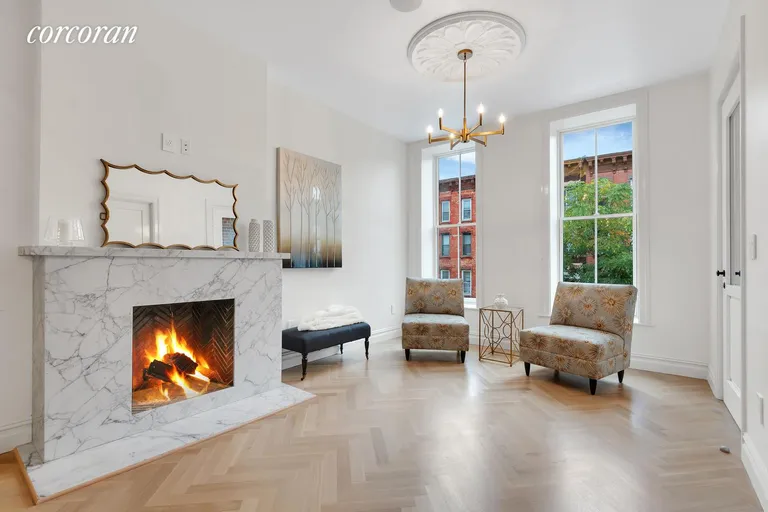 New York City Real Estate | View 226A Vernon Avenue | Sitting Area | View 3