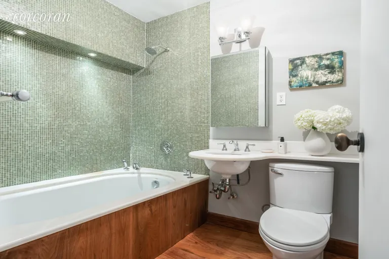 New York City Real Estate | View 29 Tiffany Place, 1H | Spa-like Bathroom | View 6