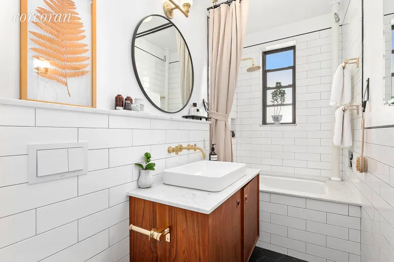 New York City Real Estate | View 45 Martense Street, 6J | Spa Inspired Bathroom  | View 4