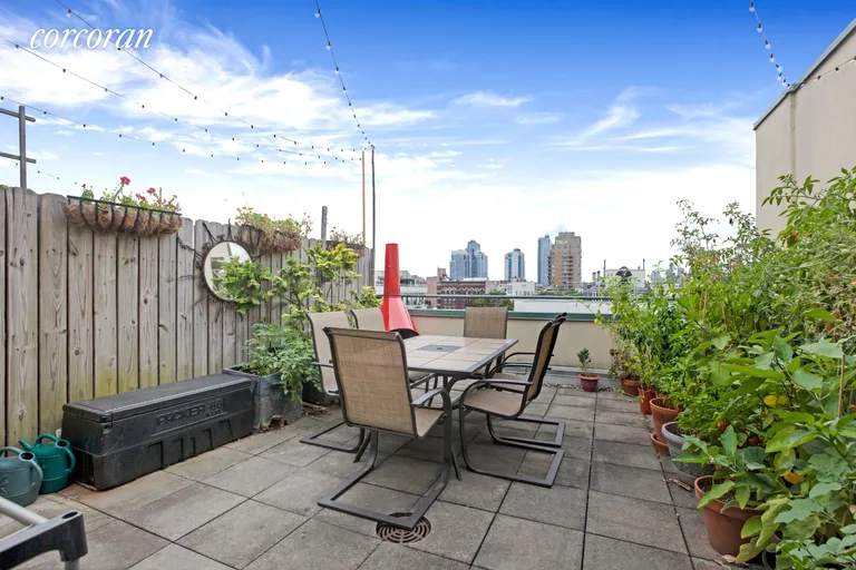 New York City Real Estate | View 72 Roebling Street, 4B | Terrace | View 5