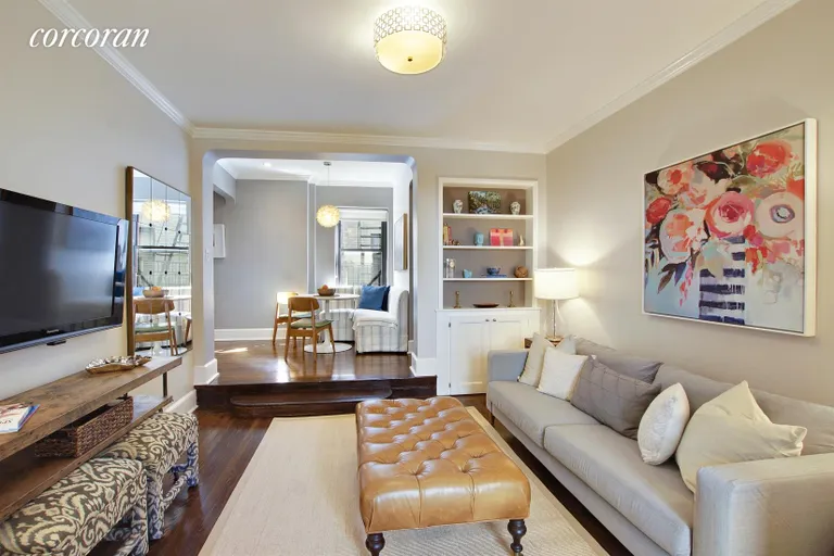 New York City Real Estate | View 425 Central Park West, 5F | Living Room | View 2