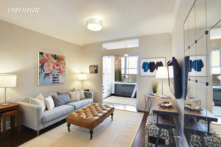 New York City Real Estate | View 425 Central Park West, 5F | Living Room | View 3