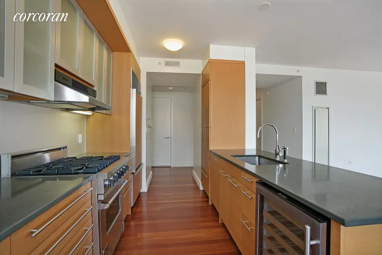 New York City Real Estate | View 30 West Street, 9F | Open Chef's Kitchen | View 2
