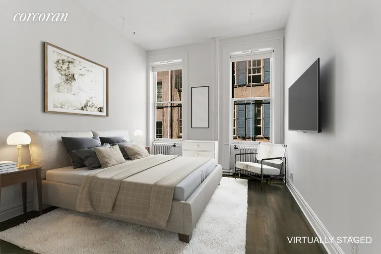 New York City Real Estate | View 11 Mercer Street, 3A | Virtually Staged Bedroom | View 11
