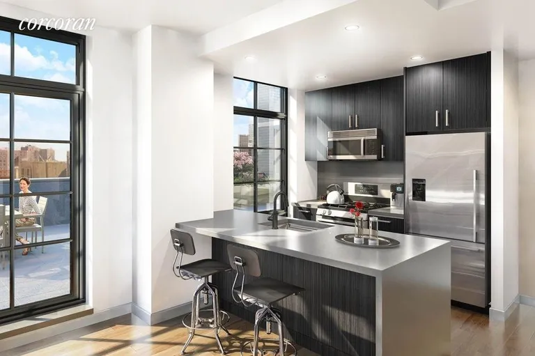 New York City Real Estate | View 180 Nassau Street, 7K | 2 Beds, 2 Baths | View 1
