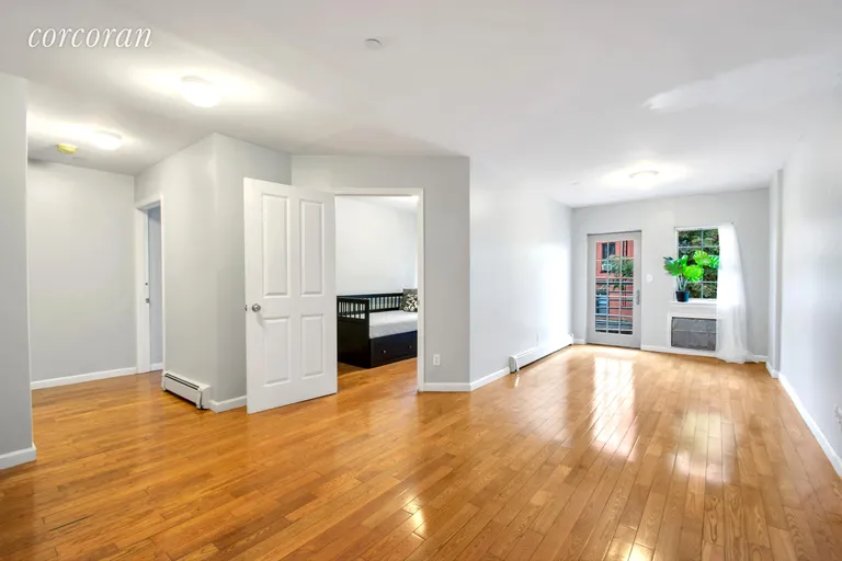 New York City Real Estate | View 1570 Prospect Place, R2 | Access your oversize balcony via livingroom | View 2