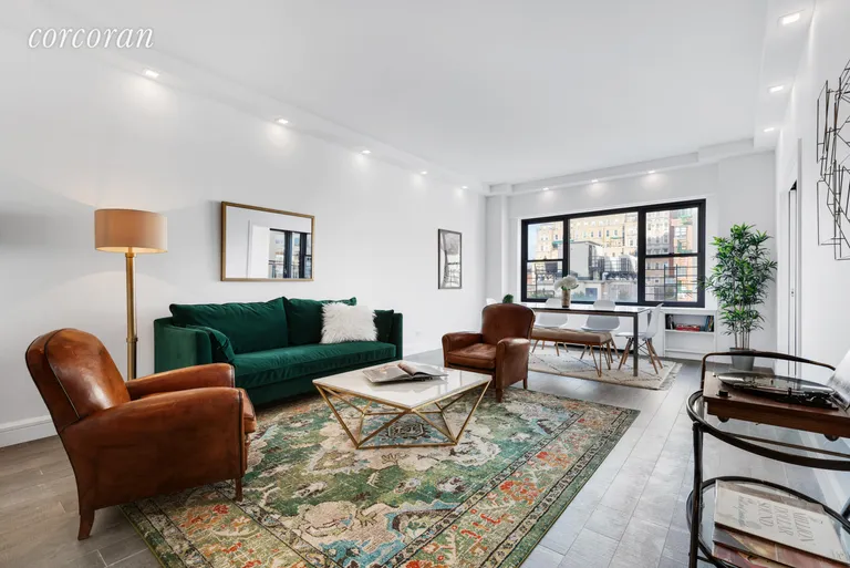 New York City Real Estate | View 2 Fifth Avenue, 11R | 10 foot ceilings | View 2