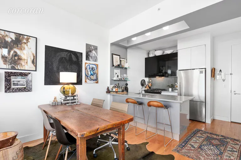 New York City Real Estate | View 315 Gates Avenue, 6B | Room for counter and table seating | View 6