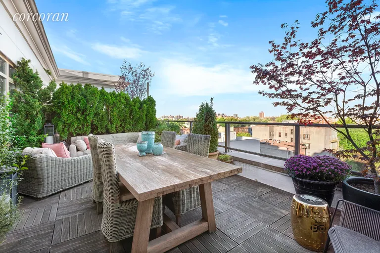 New York City Real Estate | View 315 Gates Avenue, 6B | Rarely available private outdoor space | View 2