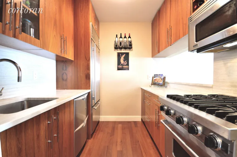 New York City Real Estate | View 88 Greenwich Street, 622 | Open Galley Kitchen | View 3