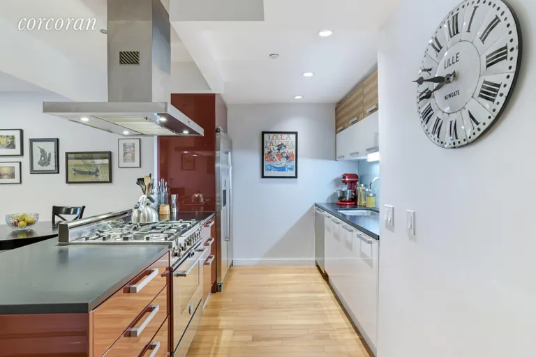 New York City Real Estate | View 317 16th Street, 2C | Gourmet kitchen w/ Bertazzoni & Bosch appliances | View 3