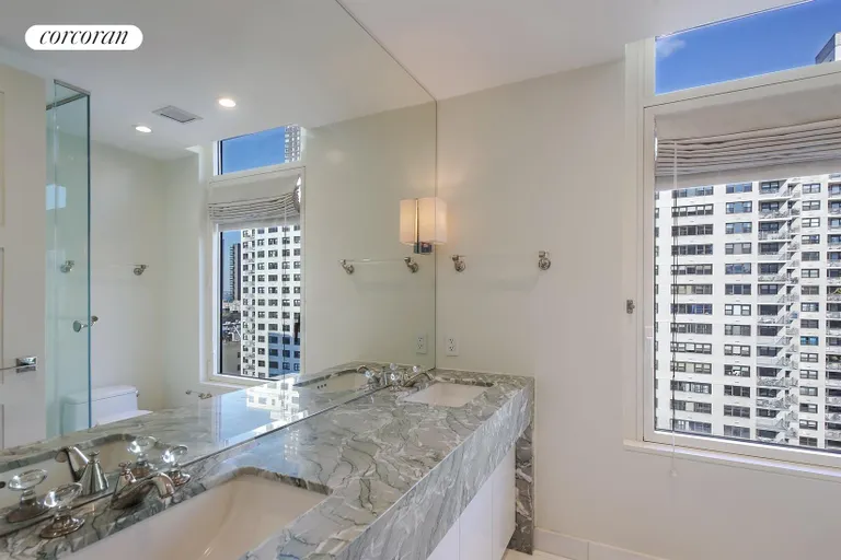 New York City Real Estate | View 305 East 85th Street, 9A | Master Bathroom | View 4