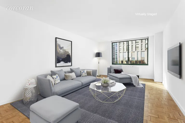 New York City Real Estate | View 275 Greenwich Street, 4DS | 1 Bed, 1 Bath | View 1