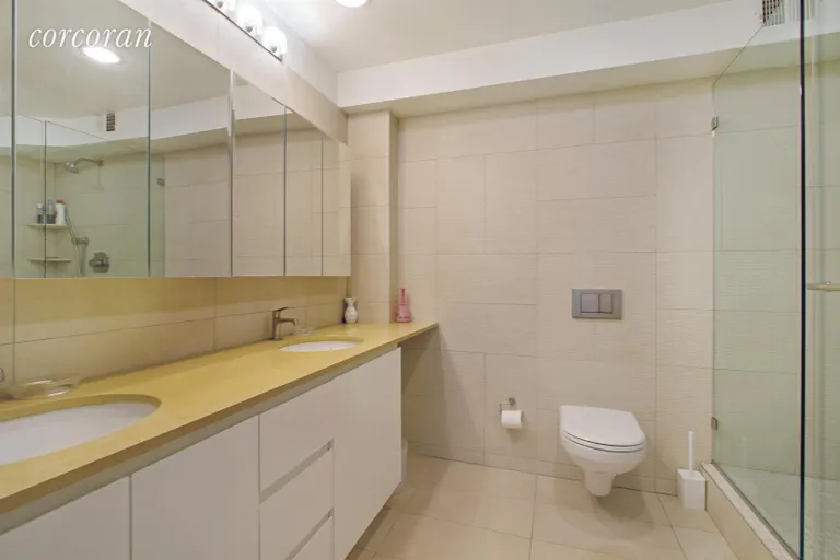 New York City Real Estate | View 230 Central Park West, 2KLO | Master Bathroom with Double Sinks | View 4