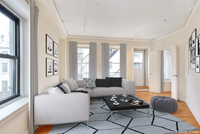 New York City Real Estate | View 25 West 15th Street, 4 FL | Living Room | View 2