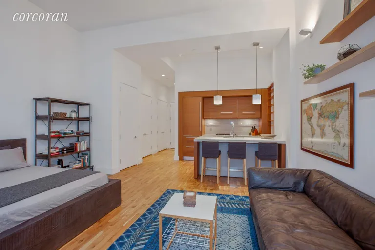 New York City Real Estate | View 360 Furman Street, 626 | Living Room | View 2