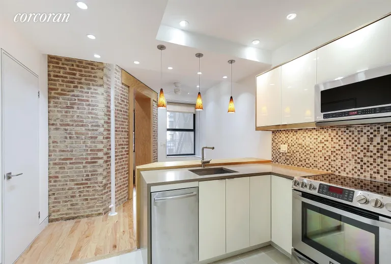 New York City Real Estate | View 310 West 99th Street, 405 | Renovated Kitchen and Dining area | View 2
