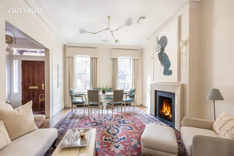 New York City Real Estate | View 69 Joralemon Street | Front parlor dining/sitting room | View 25