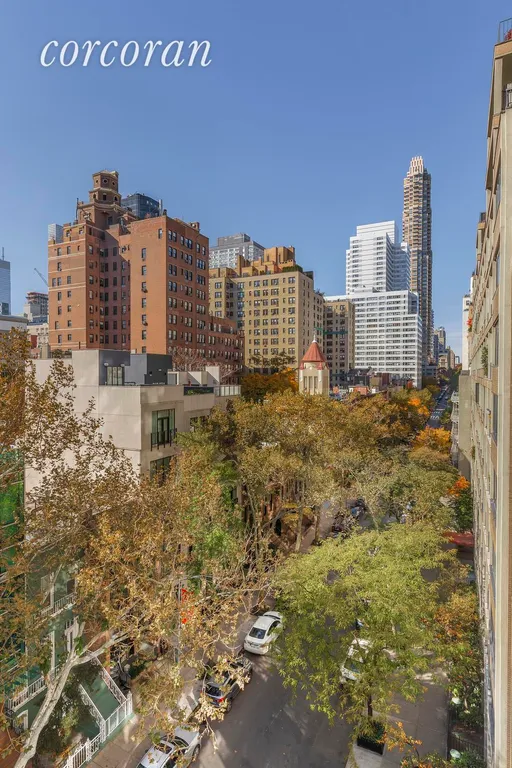 New York City Real Estate | View 345 East 69th Street, 8G | View from the bedroom down 69th street | View 3