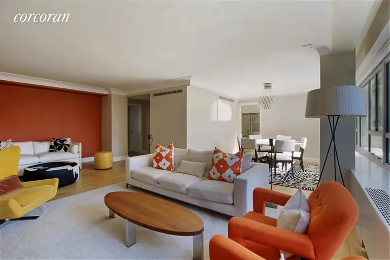 New York City Real Estate | View 200 East 66th Street, C1106 | Living Room | View 2