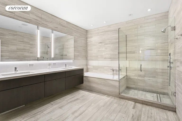 New York City Real Estate | View 421 Hudson Street, 618 | Master Bathroom | View 4