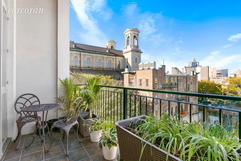 New York City Real Estate | View 727 Dean Street, 3R | Large exclusive balcony. Green thumb ready | View 4