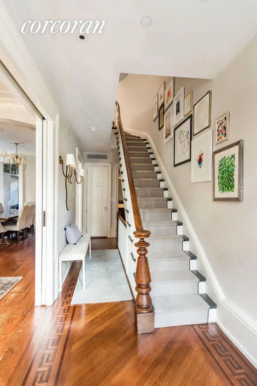 New York City Real Estate | View 219 Kane Street | Parlor floor entrance | View 6