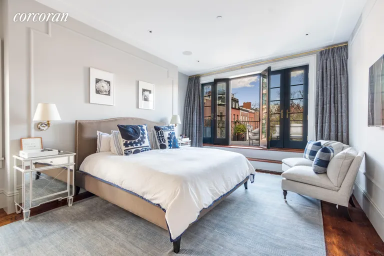New York City Real Estate | View 219 Kane Street | Master bedroom | View 7