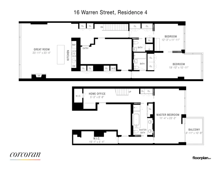 16 Warren Street, 4 | floorplan | View 10