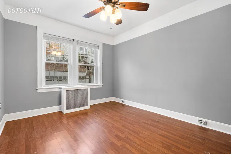 New York City Real Estate | View 333 Covert Street, 1 | Large Bedroom with ceiling fan! | View 4