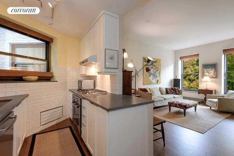 New York City Real Estate | View 422 West 20th Street, 3C | Modern Kitchen open to Living Room | View 3