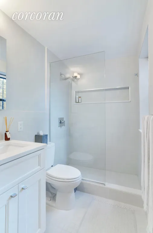 New York City Real Estate | View 370 9th Street, 2B | Spa like master bathroom with window and W/D | View 5