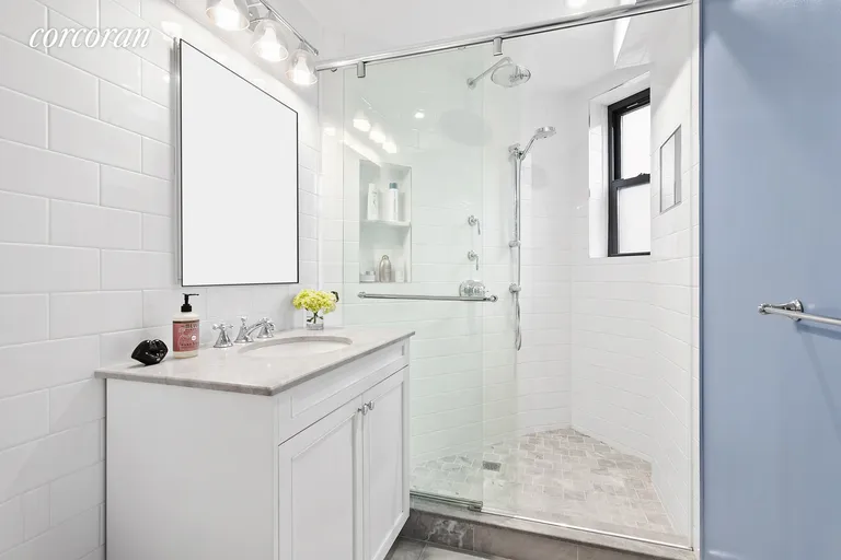 New York City Real Estate | View 170 East 78th Street, 10B | windowed walk-in shower, radiant heat flooring | View 5