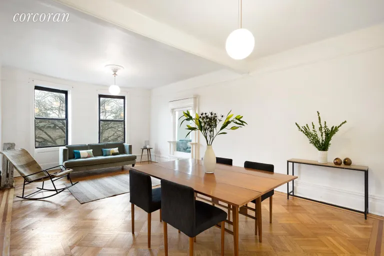 New York City Real Estate | View 557 4th Street, 4L | 3 Beds, 1 Bath | View 1