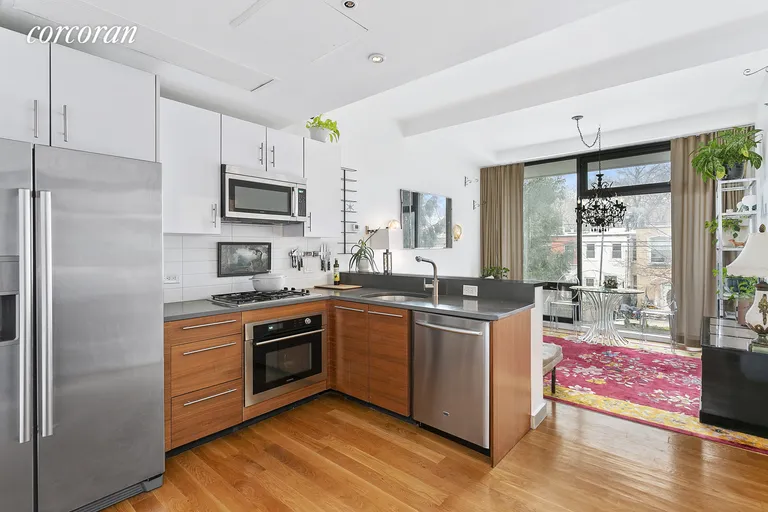 New York City Real Estate | View 269 Kingsland Avenue, 2B | Open Kitchen | View 2