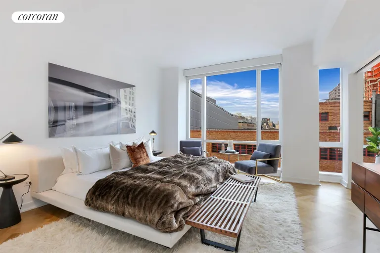 New York City Real Estate | View 330 Spring Street, 6A | Master Bedroom | View 4