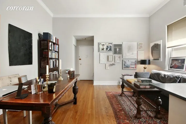 New York City Real Estate | View 16 East 80th Street, 3D | Dining area in Living Room | View 2