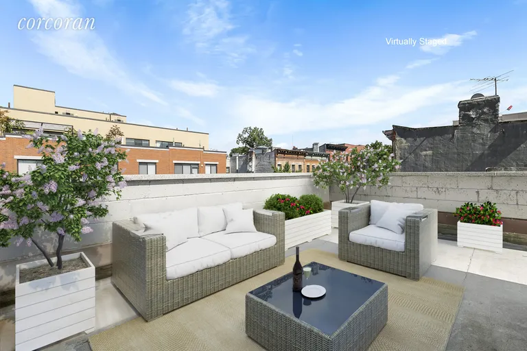 New York City Real Estate | View 158 15th Street, 3A | Private Roof Terrace | View 3
