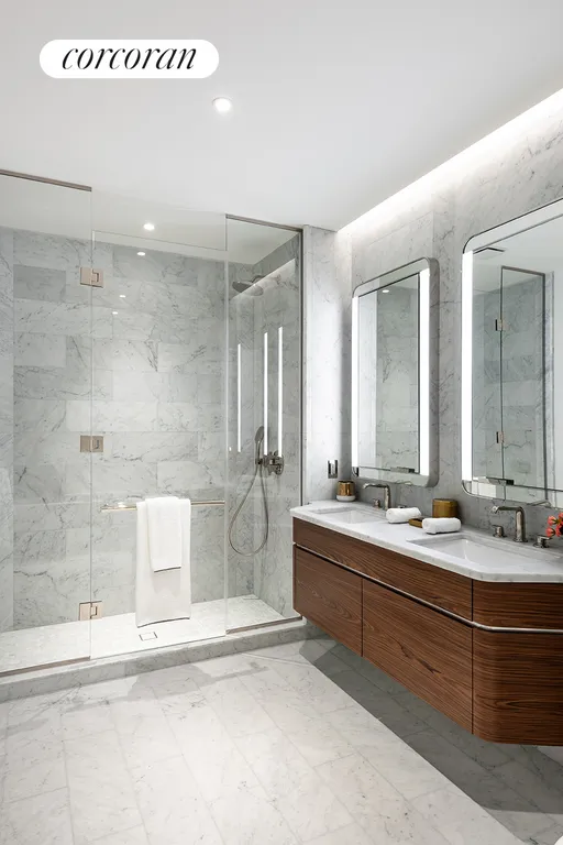 New York City Real Estate | View 110 Charlton Street, 5B | Master Bathroom | View 5