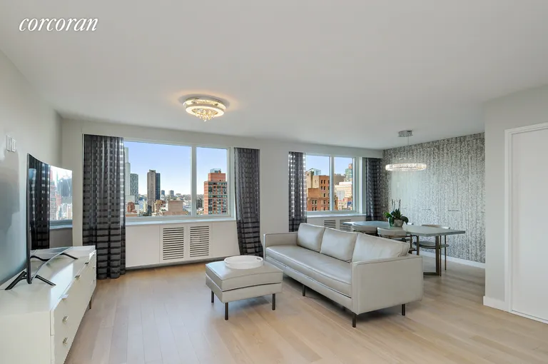 New York City Real Estate | View 301 West 53rd Street, 15E | 2 Beds, 2 Baths | View 1