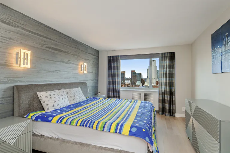 New York City Real Estate | View 301 West 53rd Street, 15E | Master Bedroom | View 10