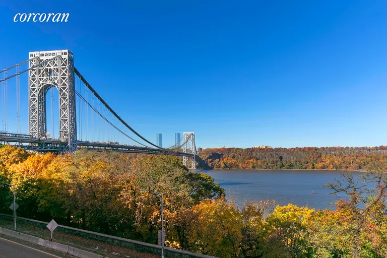 New York City Real Estate | View 875 West 181st Street, RSD | Sweeping G.W.B., Palisades, and Hudson River views | View 10
